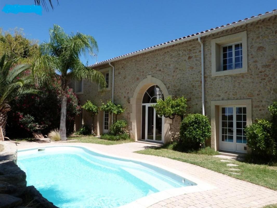 Chambres D'Hotes La Soulenque Luxury B & B Capestang Bagian luar foto