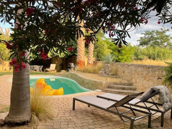 Chambres D'Hotes La Soulenque Luxury B & B Capestang Bagian luar foto