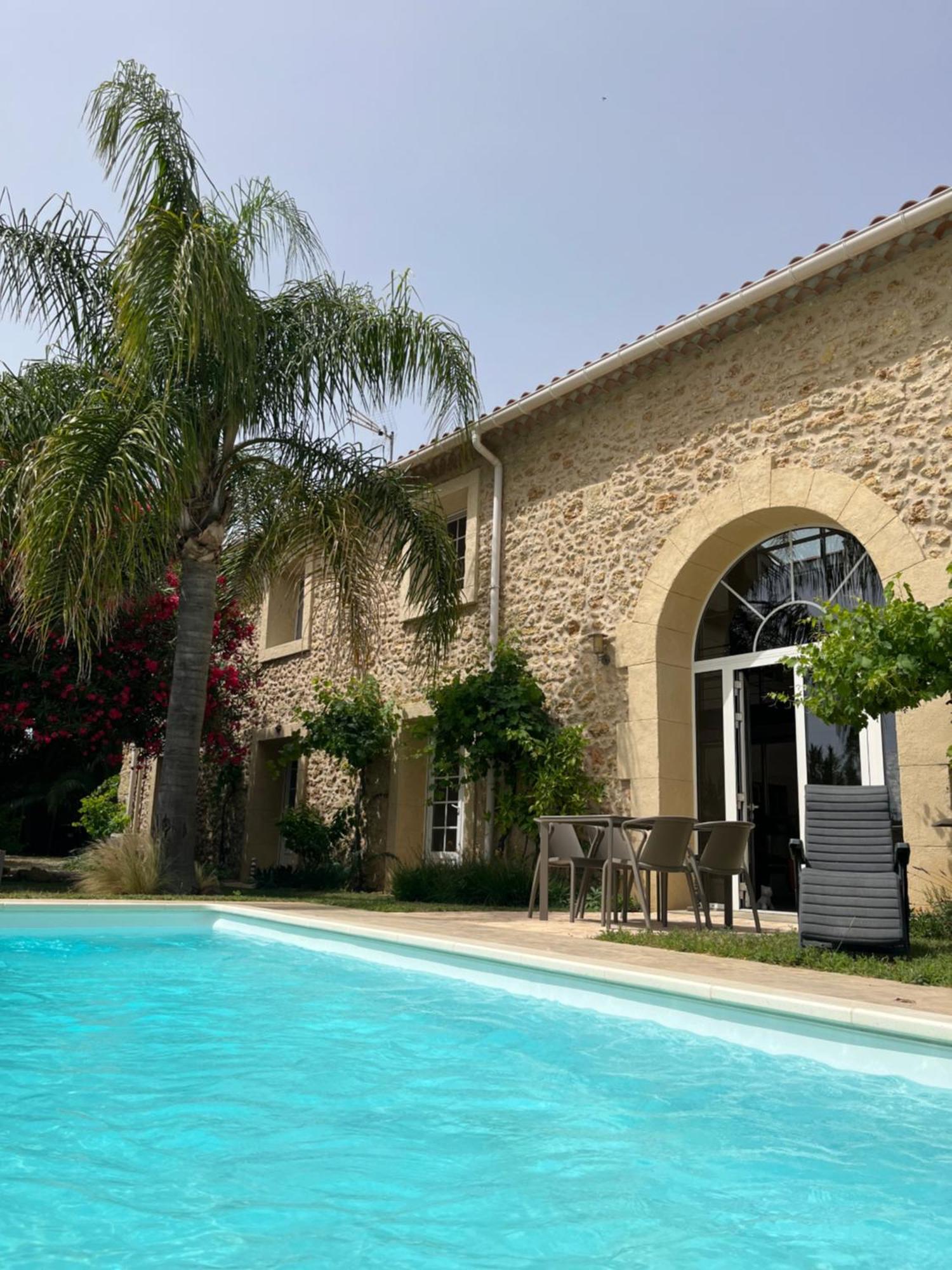 Chambres D'Hotes La Soulenque Luxury B & B Capestang Bagian luar foto